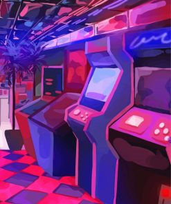Arcade Game paint by numbers