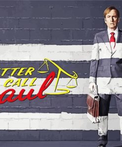 Better Call Saul Poster paint by numbers