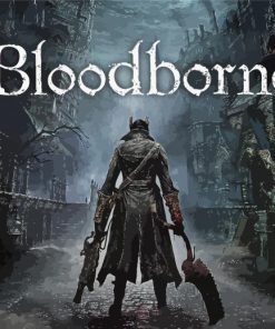 Bloodborne Game paint by numbers