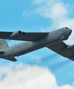 Boeing B 52 Stratofortress Bomber paint by numbers