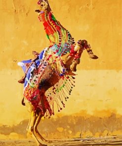 Camel dancing paint by numbers