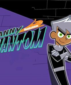 Danny Phantom Cartoon Poster paint by numbers
