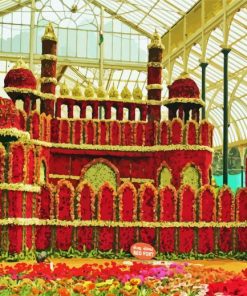 Delhi Flower Show Paint By Numbers
