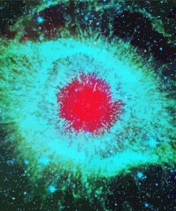 Helix Nebula Paint by numbers
