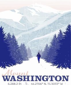 Mt Washington paint by numbers