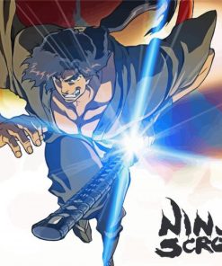 Ninja Scroll Anime paint by numbers