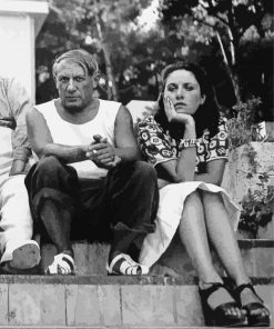 Picasso And Dora Maar paint by numbers