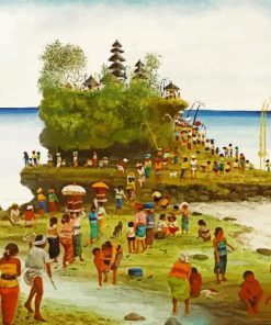 Tanah Lot Art paint by numbers