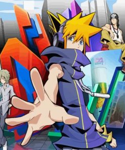 The World Ends With You paint by numbers