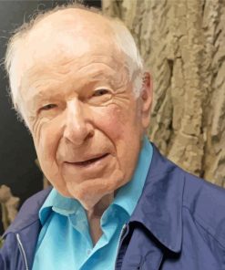 Theatre Director Peter Brook paint by numbers