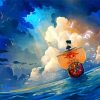 Thousand Sunny One Piece Ship paint by numbers