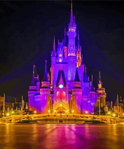 Tokyo Disney Cinderella Castle Paint By Numbers
