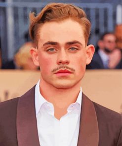 Actor Dacre Montgomery paint by numbers