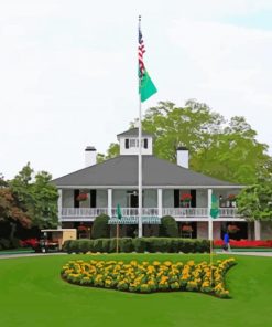 Aesthetic Augusta National paint by numbers
