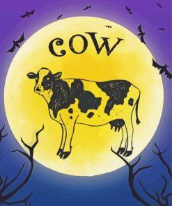 Halloween Cow Paint By Numbers