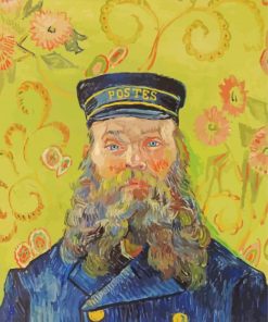 Aesthetic Van Gogh Postman paint by numbers