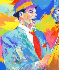 Colorful Leroy Neiman paint by numbers