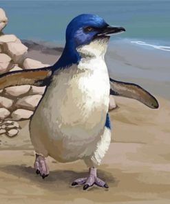 Fairy Penguin Art paint by numbers