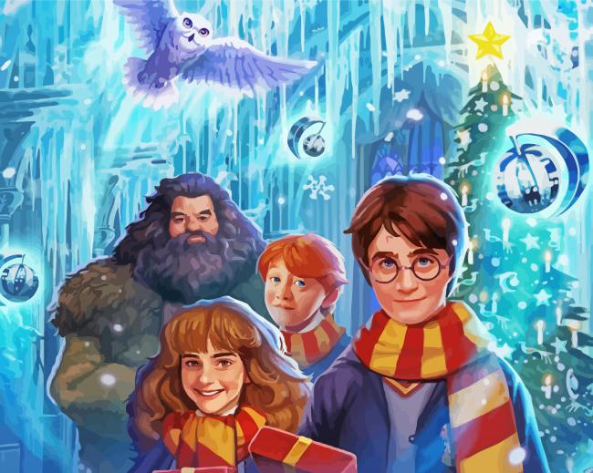 Harry Potter Illustration Paint By Numbers 