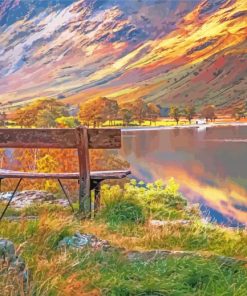 Lake District Cumbria paint by numbers