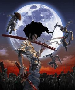 Afro Samurai Paint By Numbers