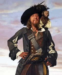 Captain Hector Barbossa Paint By Numbers