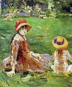 In The Garden At Maurecourt By Berthe Morisot Paint By Numbers