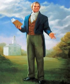 Joseph Smith American Religious Leader Paint By Numbers