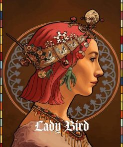 Lady Bird Paint By Numbers