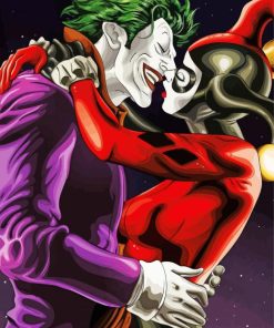 Mad Love Joker Paint By Numbers