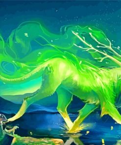 Mythical Creature Paint By Numbers