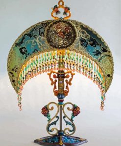 Aesthetic Victorian Lamp Paint By Numbers