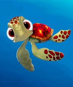 Cute Nemo Turtle Paint By Numbers