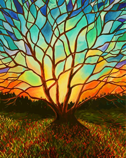 https://bestpaintbynumbers.shop/wp-content/uploads/2022/05/sunrise-Stained-glass-tree-paint-by-number.jpg