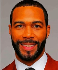 The American Actor Omari Hardwick Paint By Numbers