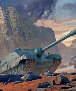 AMX 50 Tank Paint By Numbers