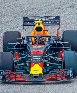 Aesthetic Aston Martin F1 Car Paint By Numbers