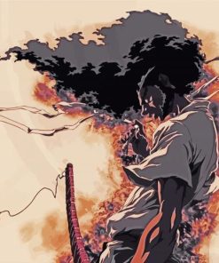 Afro Samurai Game Paint By Numbers