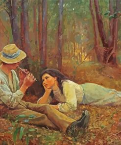 Bush Idyll Frederick Cubbin Paint By Numbers