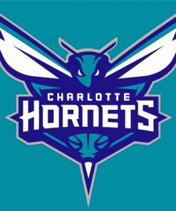 Charlotte Hornets Logo Paint By Numbers