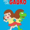 Dino Girl Gauko Animation Poster Paint By Numbers