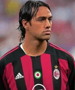 Italian Football Player Alessandro Nesta Paint By Numbers