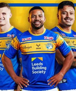 Leeds Rhinos Rugby Leagues Players Paint By Numbers