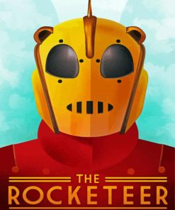 The Rocketeer Fantasy Film Paint By Numbers