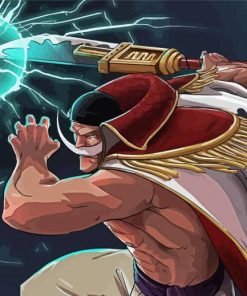 Whitebeard One Piece Character Paint By Numbers