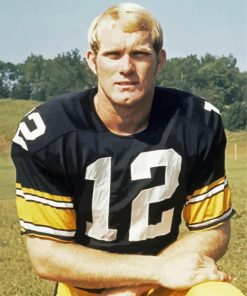 The American Footballer terry Bradshaw Paint By Numbers