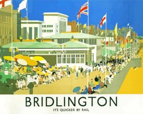 Bridlington Town Poster Paint By Numbers