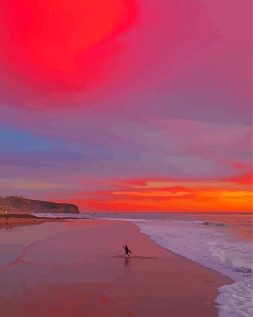 Dana Point California At Sunset Paint By Numbers
