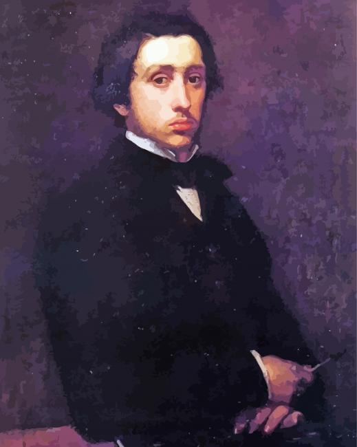 Edgar Degas Portrait Paint By Numbers