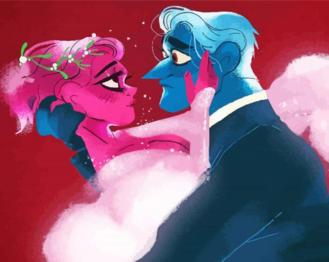 Hades And Persephone Lore Olympus Paint By Numbers